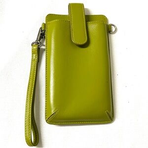 Leather RFID phone holder